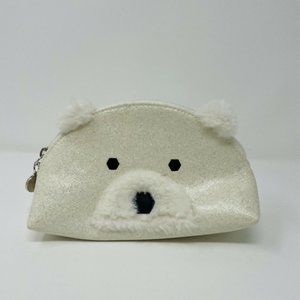 Bath & Body Works Cosmetic Bag White Polar Bear